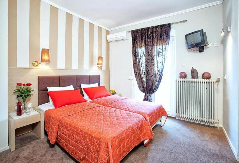 اتاق استاندارد با چشم‌انداز, Anastassiou Hotel   Bike And Motorcycle Friendly