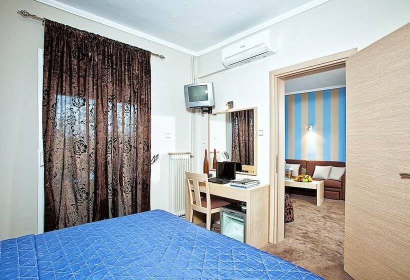 스탠다드 트리플 룸, Anastassiou Hotel Bike And Motorcycle Friendly