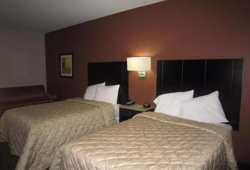 ２ダブルベッドのスタンダードルーム, Red Carpet Inn And Suites Monmouth Junction
