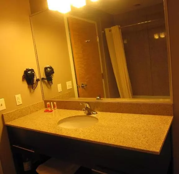 キングサイズベッドのスタンダードルーム, Red Carpet Inn And Suites Monmouth Junction
