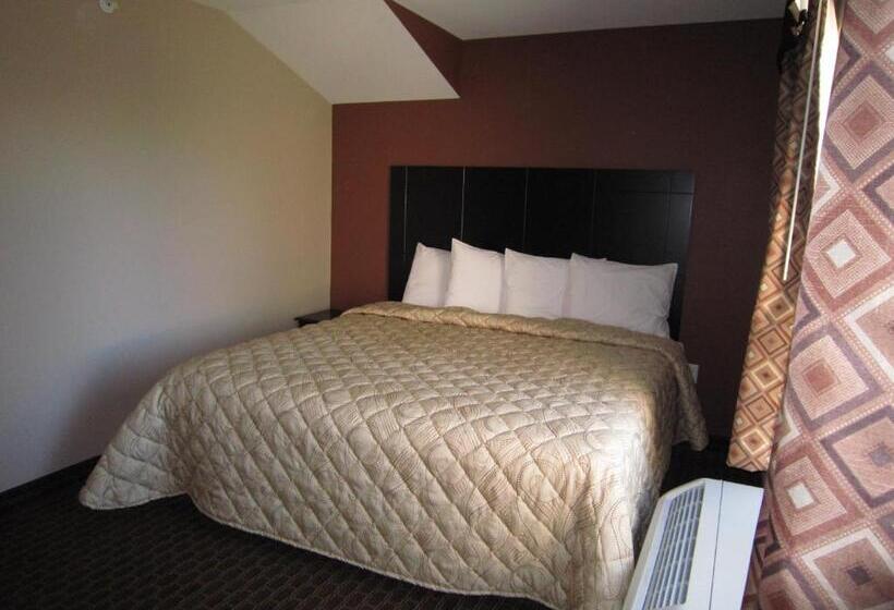 带大床的套房, Red Carpet Inn And Suites Monmouth Junction