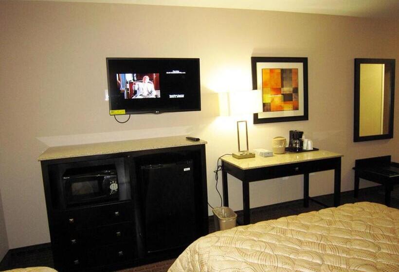 장애인을 위한 킹사이즈 침대 스탠다드 룸, Red Carpet Inn And Suites Monmouth Junction