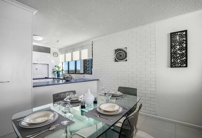 شقة غرفتين مطلة على البحر, Pacific Beach Resort