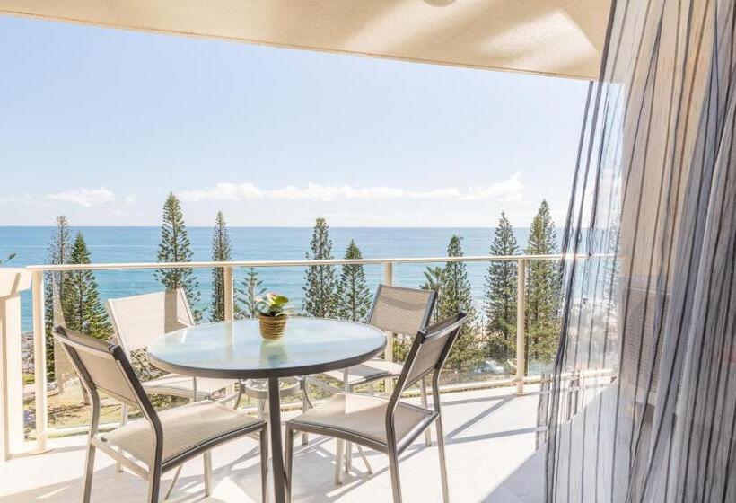 דירת דלוקס 2 חדרי שינה עם נוף לים, Pacific Beach Resort