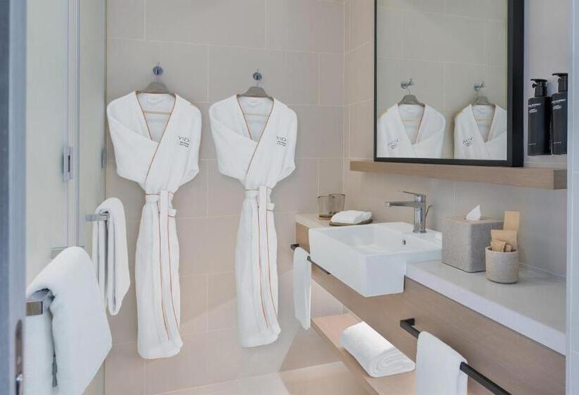 اتاق دلوکس با تخت کینگ و چشم‌انداز, Vida Dubai Marina & Yacht Club