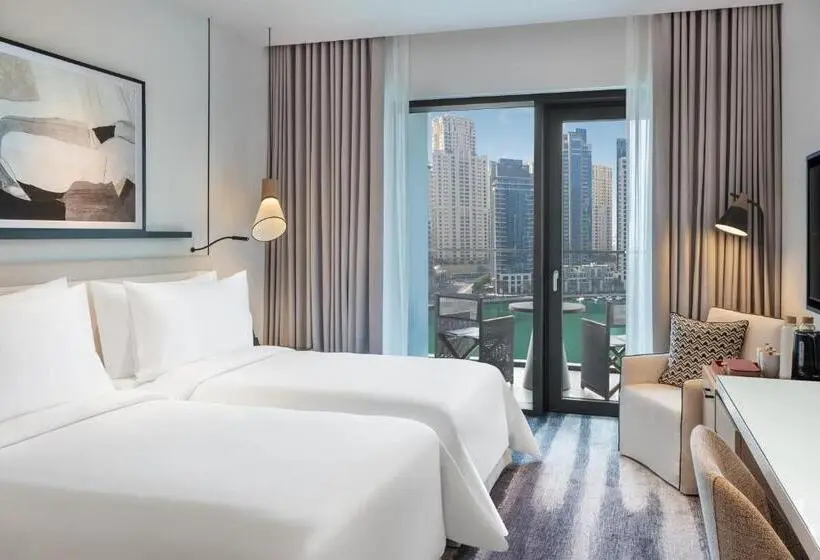 اتاق لوکس با چشم‌انداز, Vida Dubai Marina & Yacht Club
