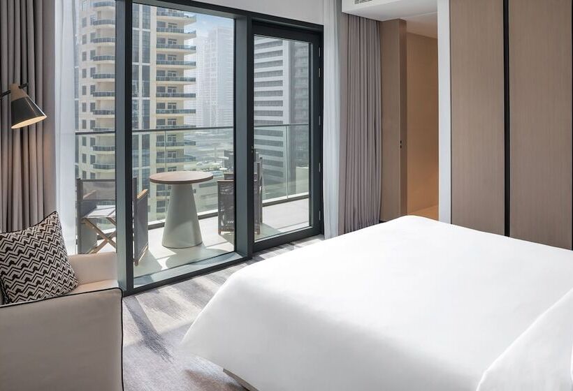 اتاق لوکس با چشم‌انداز شهر, Vida Dubai Marina & Yacht Club