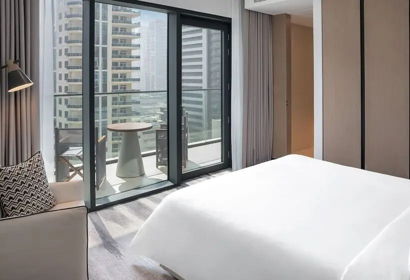 اتاق لوکس با چشم‌انداز شهر, Vida Dubai Marina & Yacht Club