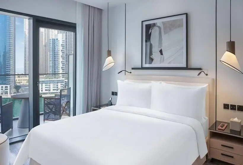 اتاق لوکس با چشم‌انداز, Vida Dubai Marina & Yacht Club