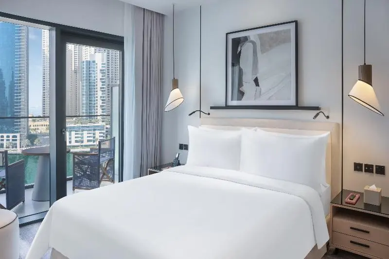 اتاق لوکس با چشم‌انداز, Vida Dubai Marina & Yacht Club