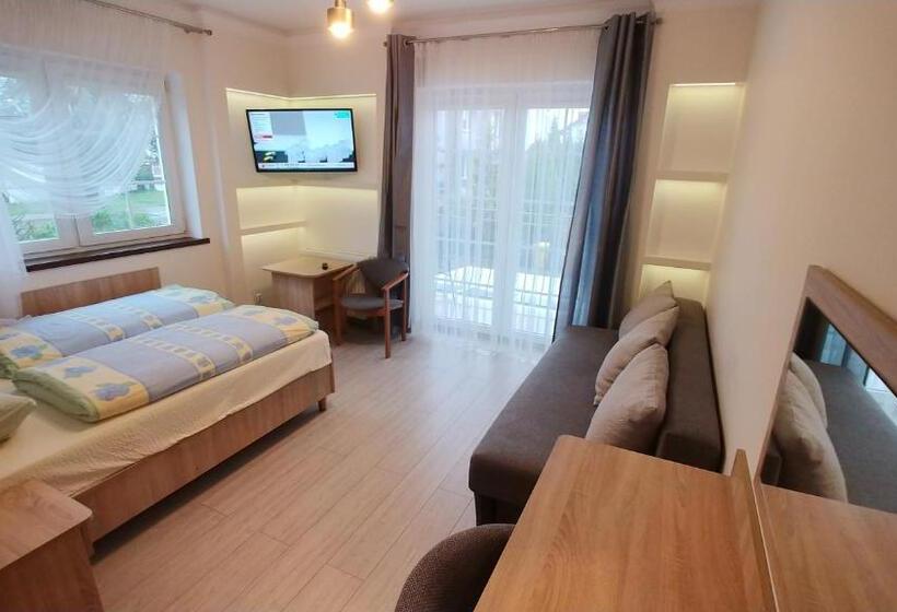 Четырехместный Номер Стандарт с Балконом, Riwiera Dźwirzyno