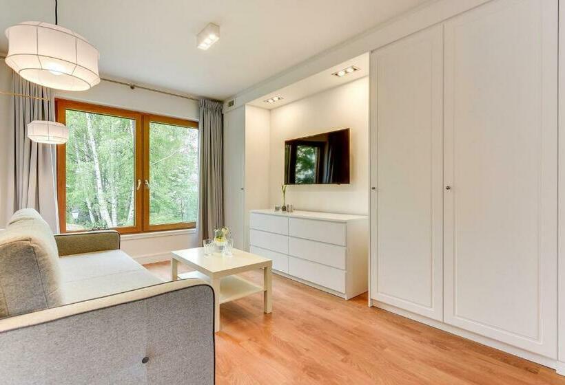 آپارتمان لوکس 1 خوابه, Lapwing Residence Sopot