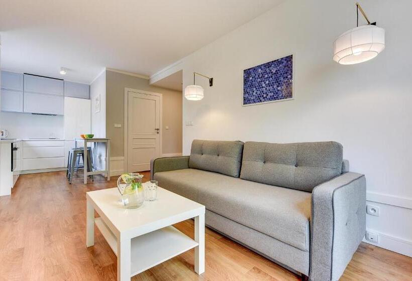 آپارتمان لوکس 1 خوابه, Lapwing Residence Sopot