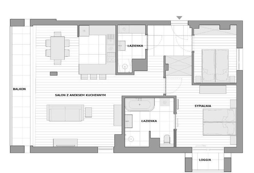 آپارتمان لوکس 2 خوابه, Lapwing Residence Sopot