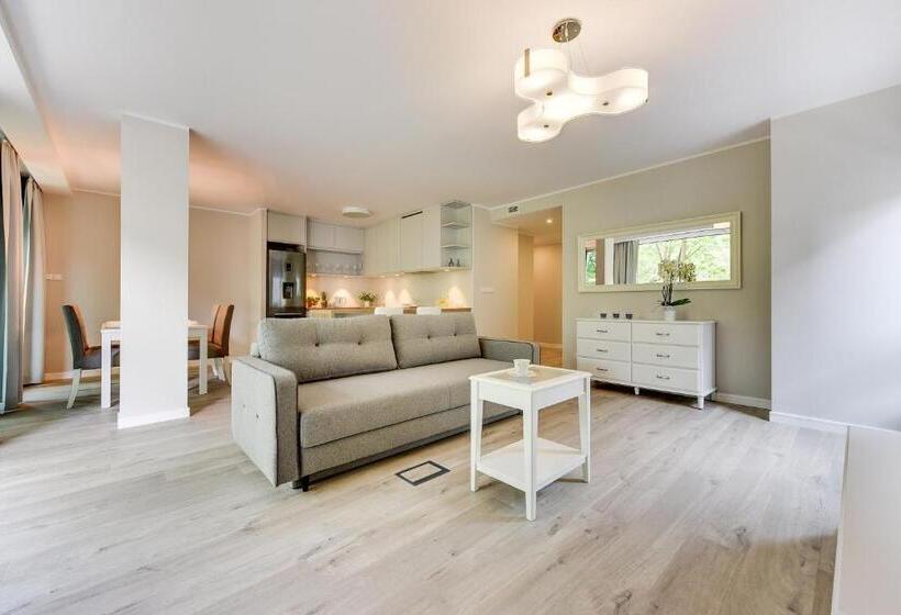 آپارتمان لوکس 2 خوابه, Lapwing Residence Sopot