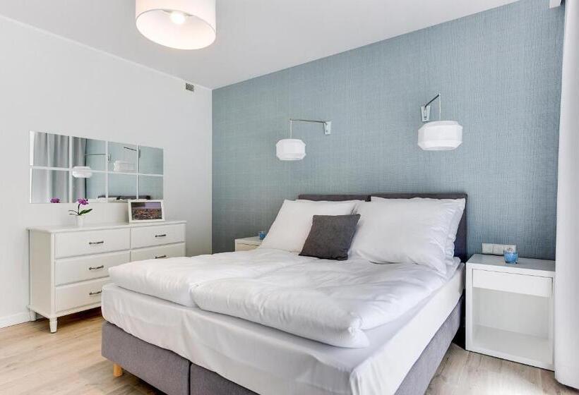 آپارتمان لوکس 2 خوابه, Lapwing Residence Sopot