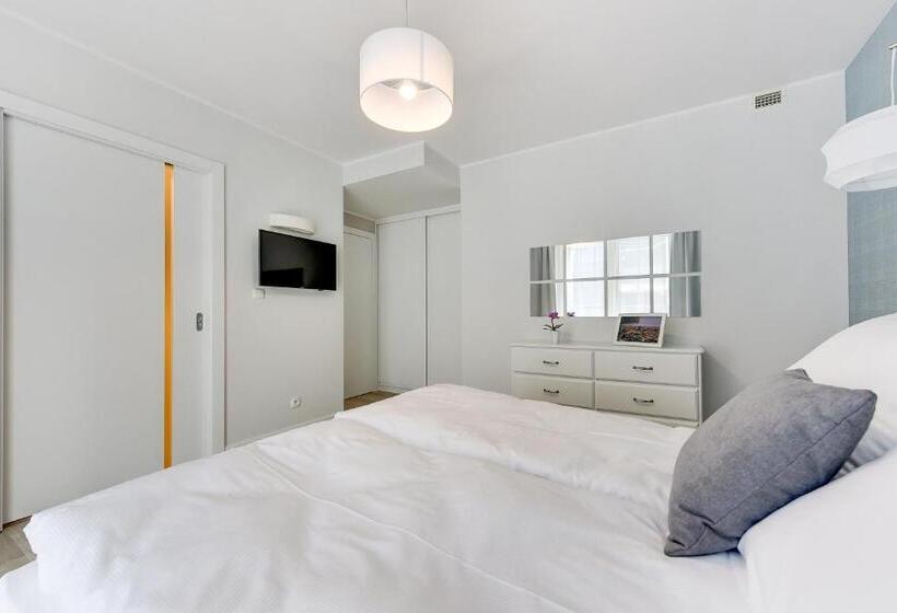 آپارتمان لوکس 2 خوابه, Lapwing Residence Sopot