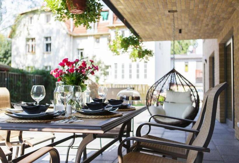 آپارتمان 1 خوابه همکف, Lapwing Residence Sopot