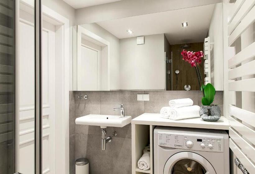 Апартаменты 1 Спальня Нижний Этаж, Lapwing Residence Sopot