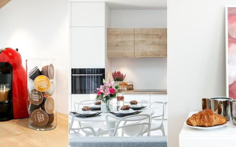 آپارتمان 1 خوابه همکف, Lapwing Residence Sopot