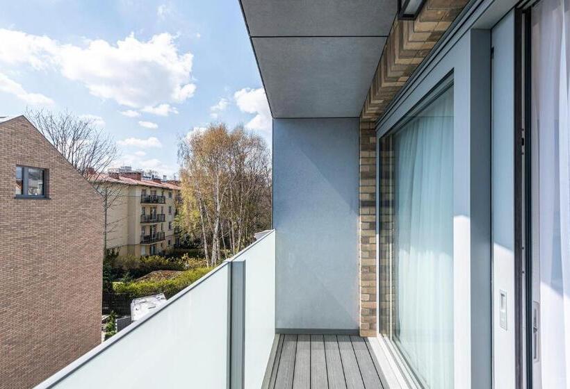 آپارتمان دوبلکس 1 خوابه, Lapwing Residence Sopot