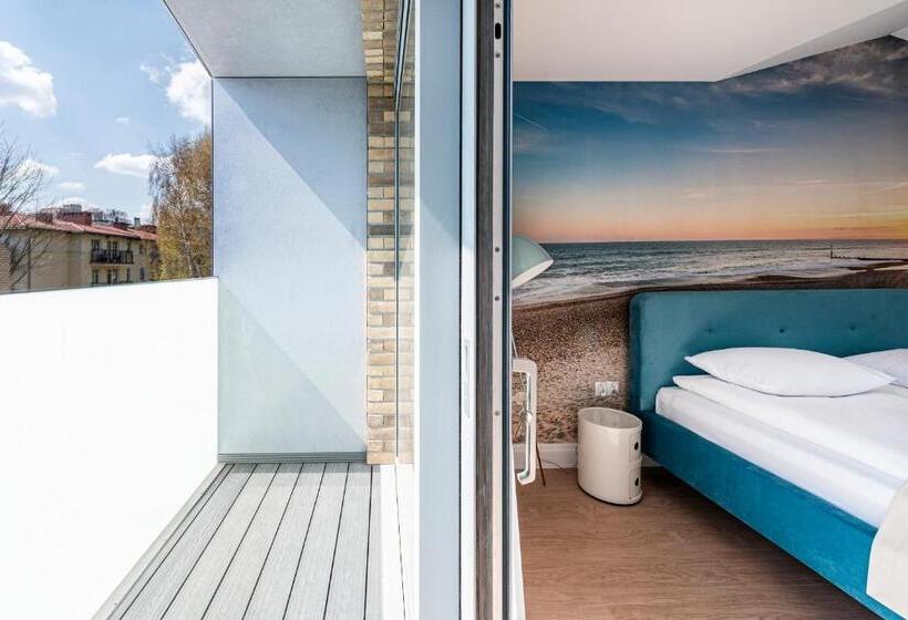 آپارتمان دوبلکس 1 خوابه, Lapwing Residence Sopot