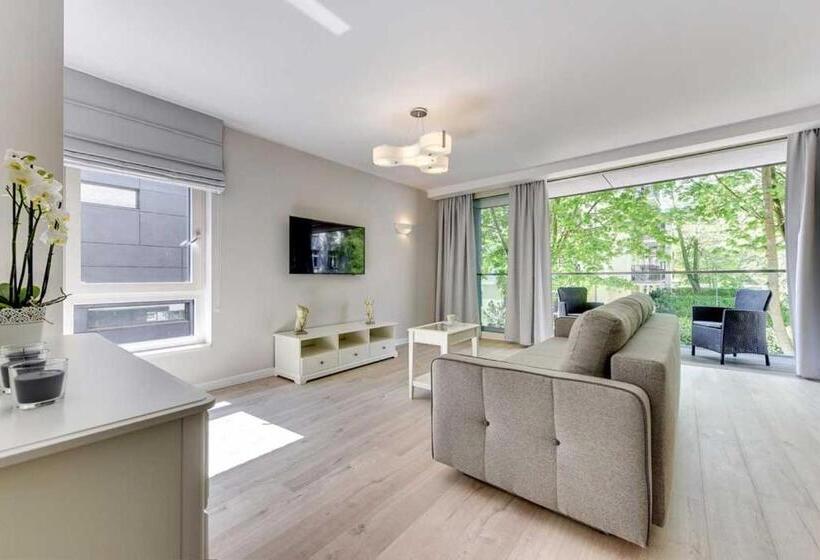 آپارتمان لوکس 2 خوابه, Lapwing Residence Sopot