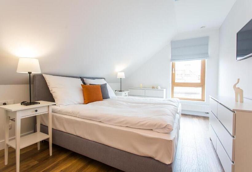 آپارتمان دوبلکس 1 خوابه, Lapwing Residence Sopot