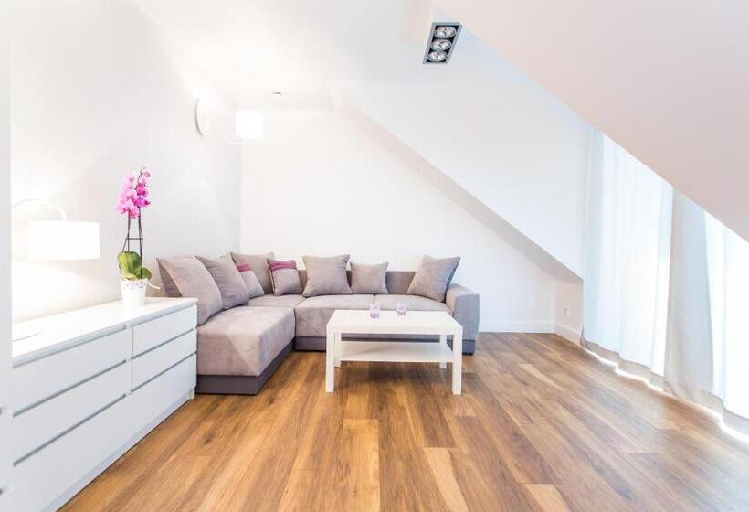 آپارتمان دوبلکس 1 خوابه, Lapwing Residence Sopot