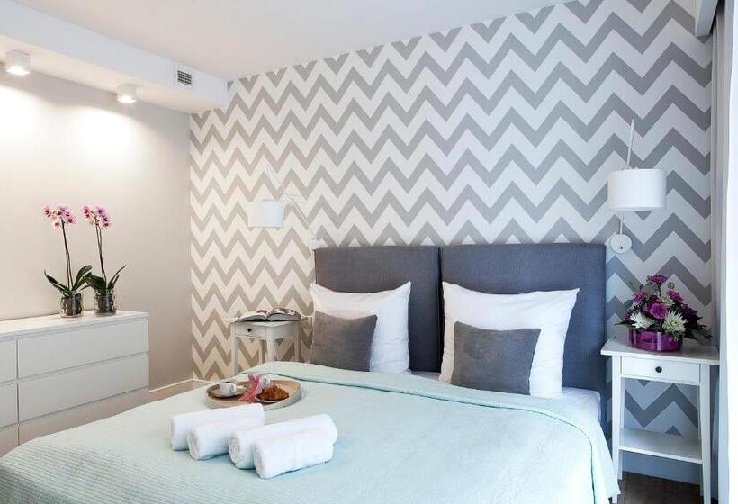 Апартаменты 1 Спальня Нижний Этаж, Lapwing Residence Sopot