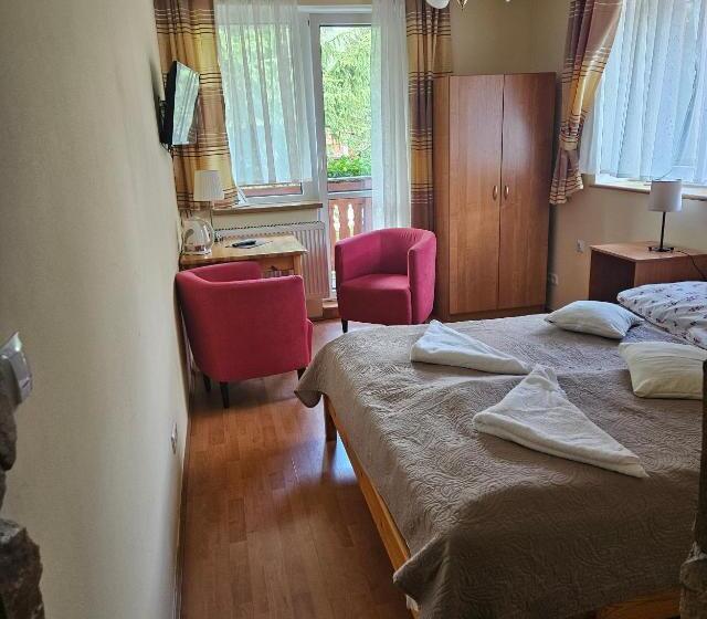 غرفة ديلوكس مطلّة علي الحديقة, Pensjonat Merkury