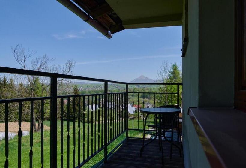 آپارتمان 1 خوابه با چشم‌انداز, Willa U Perełki