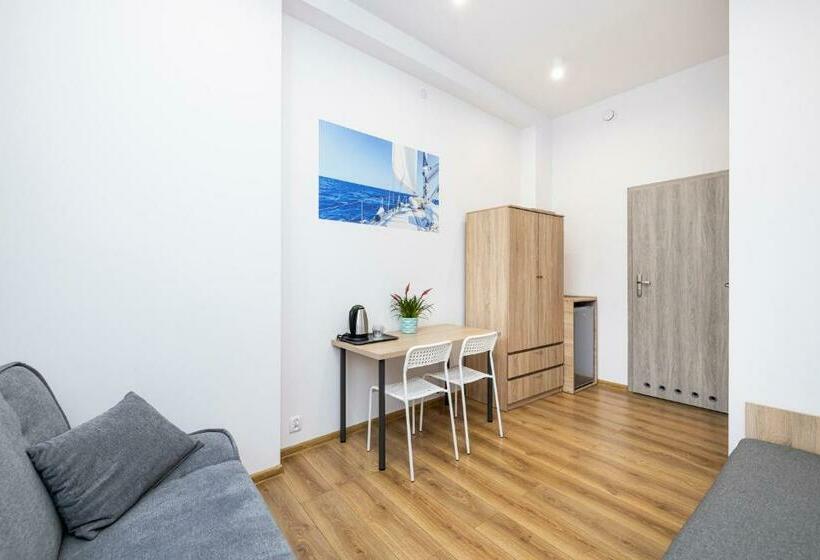 اتاق استاندارد سه نفره, Pokoje Przy Plaży Sopot