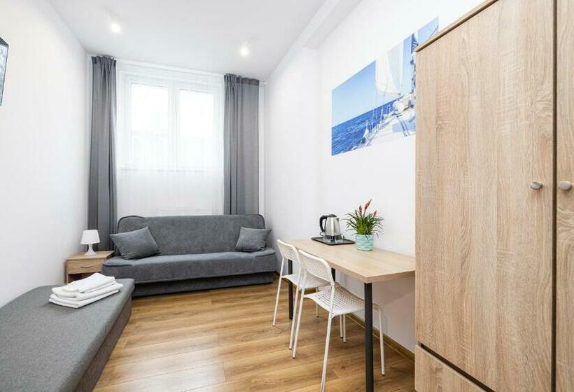 اتاق استاندارد سه نفره, Pokoje Przy Plaży Sopot