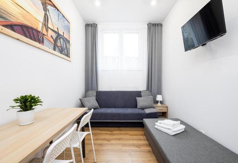 اتاق استاندارد سه نفره, Pokoje Przy Plaży Sopot