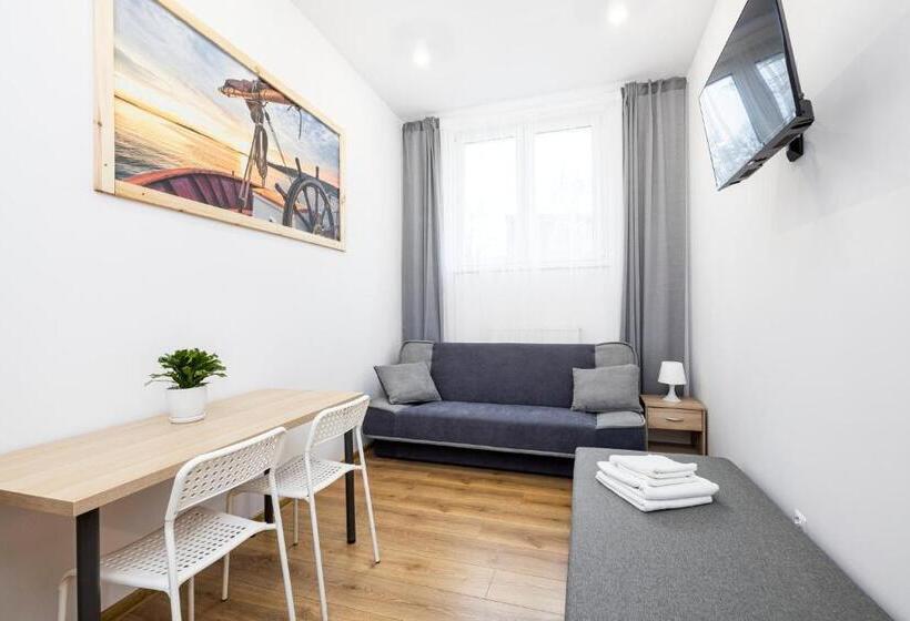 اتاق استاندارد سه نفره, Pokoje Przy Plaży Sopot