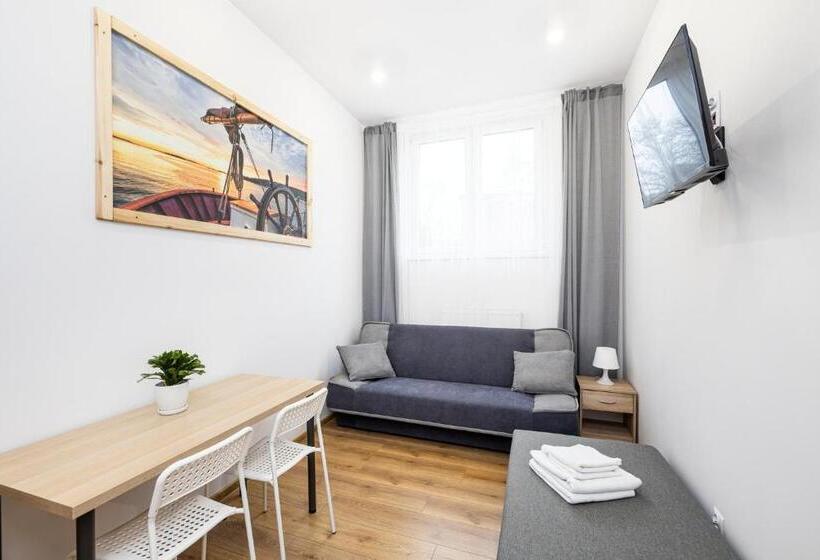 اتاق استاندارد سه نفره, Pokoje Przy Plaży Sopot