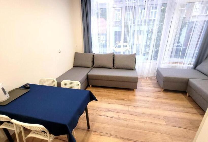 اتاق استاندارد چهار تخته, Pokoje Przy Plaży Sopot