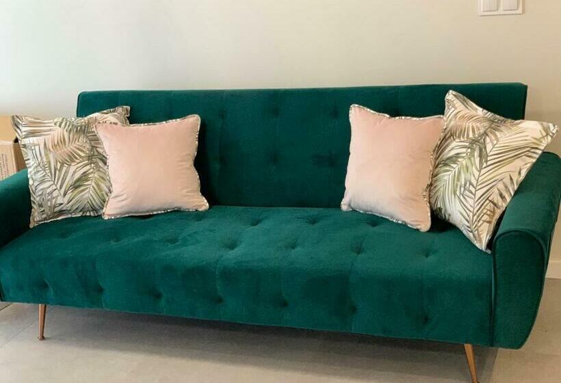 דירת חדר בקומת קרקע, Apartament Jantarowe Zacisze Green