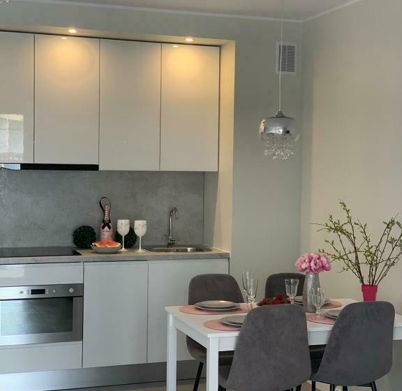Апартаменты 1 Спальня Нижний Этаж, Apartament Jantarowe Zacisze Green
