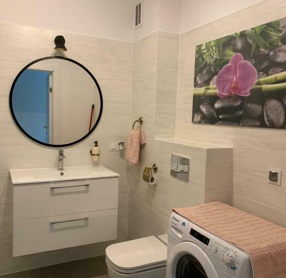 דירת חדר בקומת קרקע, Apartament Jantarowe Zacisze Green