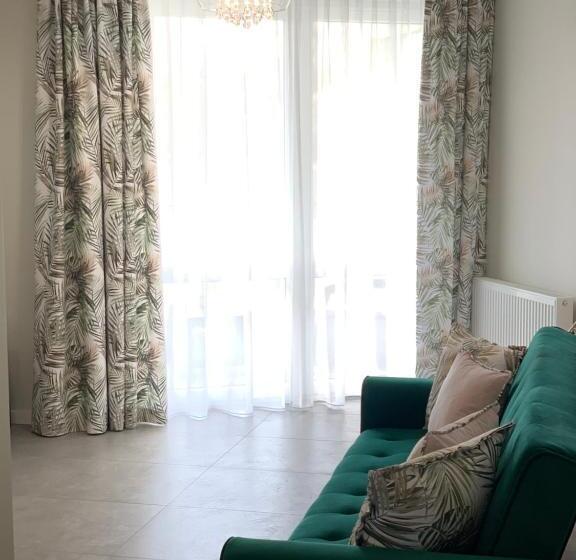 Апартаменты 1 Спальня Нижний Этаж, Apartament Jantarowe Zacisze Green