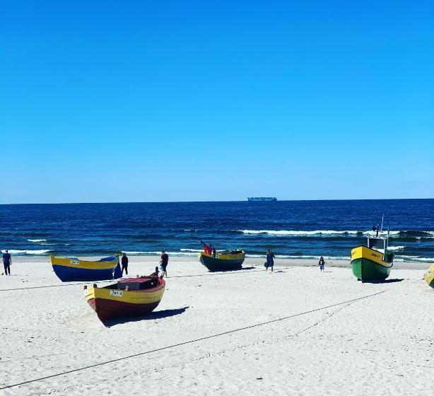 דירת חדר בקומת קרקע, Apartament Jantarowe Zacisze Green