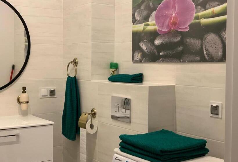 Апартаменты 1 Спальня Нижний Этаж, Apartament Jantarowe Zacisze Green