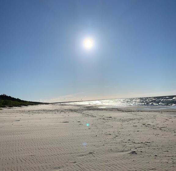 דירת חדר בקומת קרקע, Apartament Jantarowe Zacisze Green