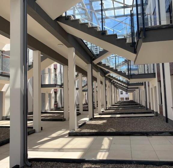 דירת חדר בקומת קרקע, Apartament Jantarowe Zacisze Green