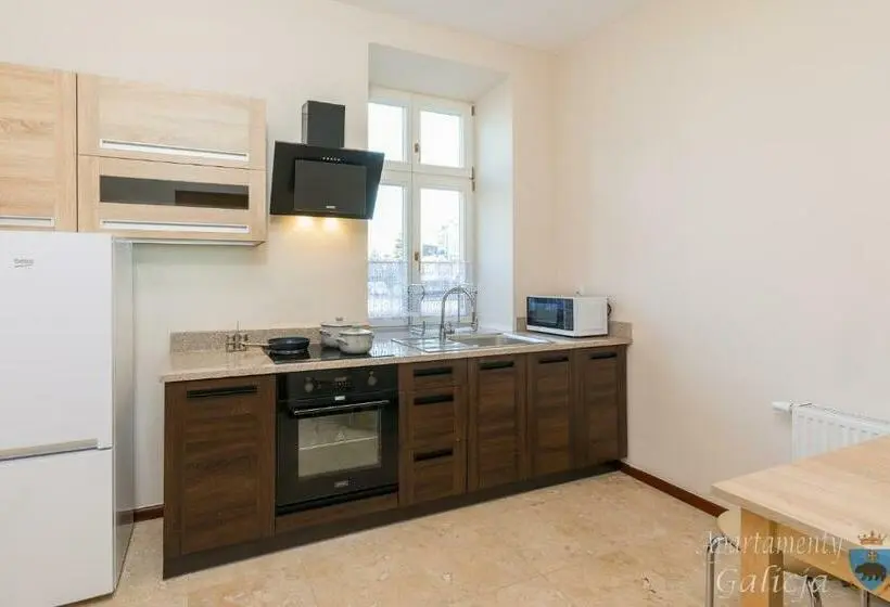 １階の１ベッドルームアパートメント, Apartamenty Galicja