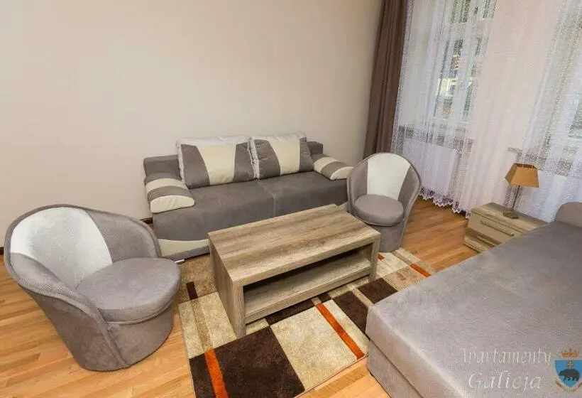 １階の１ベッドルームアパートメント, Apartamenty Galicja