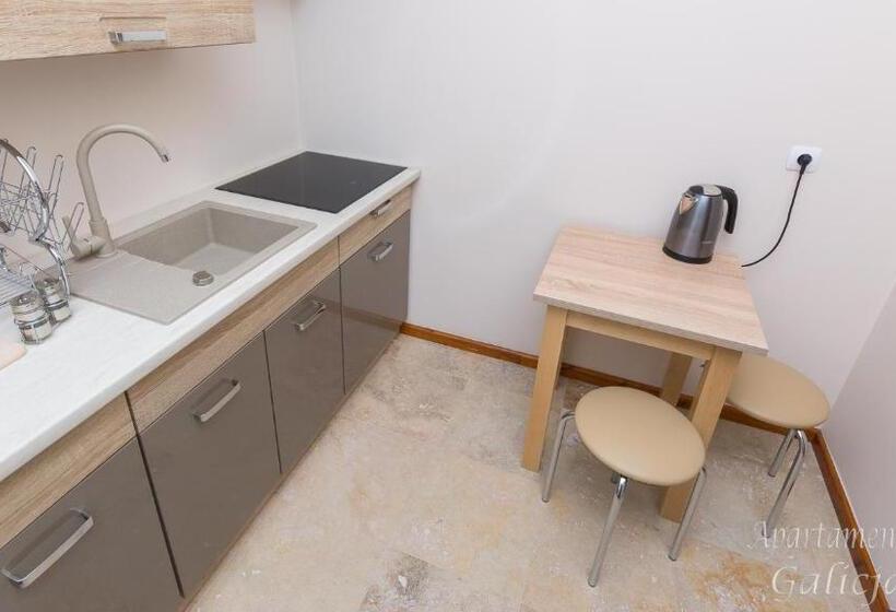 شقة غرفة واحدة, Apartamenty Galicja