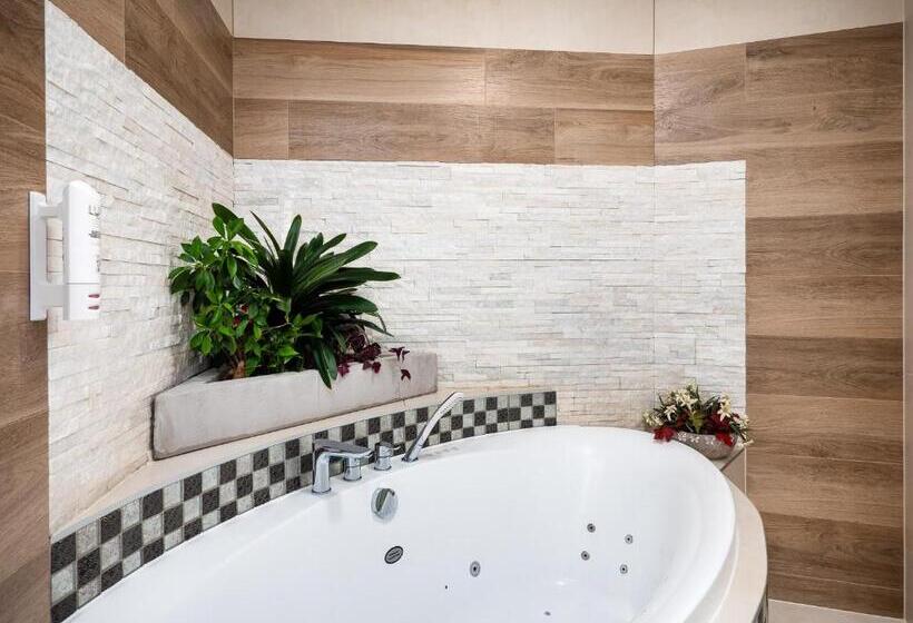 豪华房间带漩涡浴缸, Eco Villa Grand Karpatia Ski&spa